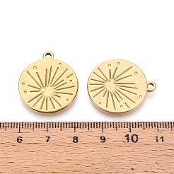 304 Stainless Steel Pendants&nbsp;STAS-T065-14G