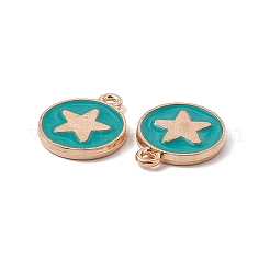 Alloy Enamel Pendants&nbsp;LS-ENAM-B049-04KCG-05