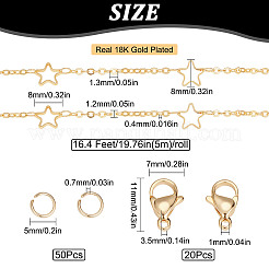 DIY Chain Necklaces Making Kits&nbsp;DIY-SC0020-79
