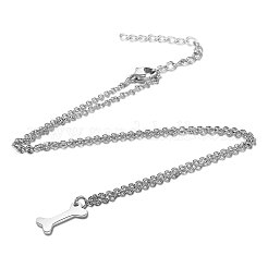 Tarnish Resistant 201 Stainless Steel Pendants Necklaces&nbsp;LS-NJEW-S063-TN142-1