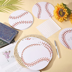 60Pcs 6 Styles Baseball Paper Gift Tags&nbsp;CDIS-CA0001-17