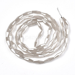 Electroplate Glass Beads Strands&nbsp;EGLA-S194-03A-F01