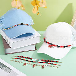 1Bag Zinc Alloy Hat Chains&nbsp;DIY-PH0036-52A