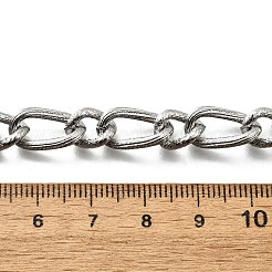 304 Stainless Steel Twisted Curb Link Chains&nbsp;CHS-A016-12P-A