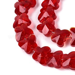 Transparent Glass Beads Strands&nbsp;GLAA-Q118-01A-B10