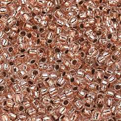 トーホー 6/0ラウンドビーズ  日本製シードビーズ  （銅で裏打ちされたクリスタル740)個  4mm  穴：1.5mm  約840個/50g&nbsp;SEED-XTR06-0740