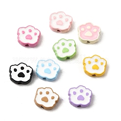 Baking Paint Alloy Enamel Beads&nbsp;FIND-G092-01B