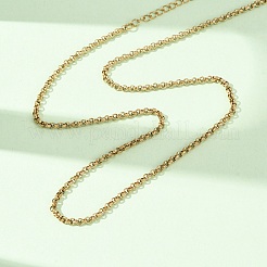 2.5MM 304 Stainless Steel Rolo Chain/Pea Chain Necklaces&nbsp;SA-CBA4160-23G