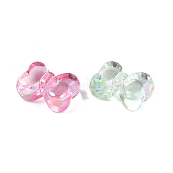 UV Plating Transparent Acrylic Beads&nbsp;OACR-N160-43
