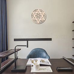 Laser Cut Wooden Cup Mat&nbsp;WOOD-WH0015-25