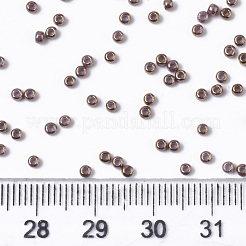 TOHOラウンドシードビーズ  11/0  日本製シードビーズ  （1700)金メッキ大理石白  11/0  2x1.5mm  穴：0.5mm  約20000個/袋  100 G /袋&nbsp;SEED-R049-1700