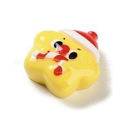 Christmas Theme Opaque Resin Decoden Cabochons&nbsp;RESI-F053-C04