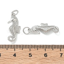 Brass Micro Pave Cubic Zirconia Animal Pendants&nbsp;KK-H280-05C-P