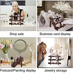 DIY 3 Tier Wooden Display Riser Kit&nbsp;ODIS-WH0029-25B