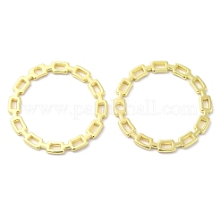 合金リンクリング  丸いリング  ゴールドカラー  32.5x2mm  穴：2.3mm&nbsp;FIND-B021-03G