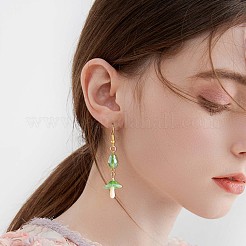 12 個きのこチャームペンダントアクリルきのこチャームカラフルなジャンプリングジュエリーネックレスブレスレットイヤリング作る工芸品  ミックスカラー  23x22mm&nbsp;JX312A
