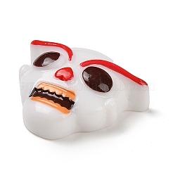Skull Halloween Opaque Resin Decoden Cabochons&nbsp;RESI-R446-01U