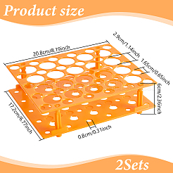 Plastic Test Tube Rack&nbsp;OFST-WH0011-07