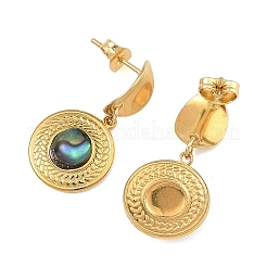 304 Stainless Steel Dangle Stud Earring for Women&nbsp;EJEW-JE07347