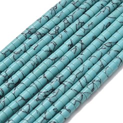 Synthetic Turquoise Beads Strands&nbsp;G-P608-A14-01