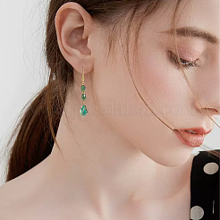 325Pcs Transparent Glass Beads Strands&nbsp;EGLA-PA0001-04A