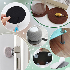 30Pcs Self-adhesive Felt Pad&nbsp;DIY-PH0034-88B