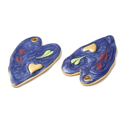 304 Stainless Steel Enamel Pendants&nbsp;STAS-K256-03G-02