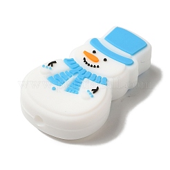 Winter Collection Denim Silicone Beads&nbsp;SIL-S006-08A