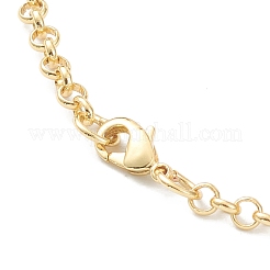 Brass Rolo Chain Necklace Making&nbsp;MAK-F036-01G