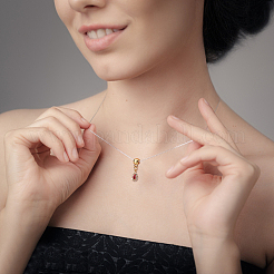 9Pcs 9 Style Rack Plating Brass Micro Pave Clear Cubic Zirconia Pendants&nbsp;ZIRC-OC0001-03
