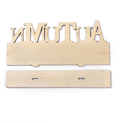 Natural Wood Display Decorations&nbsp;DJEW-O001-05