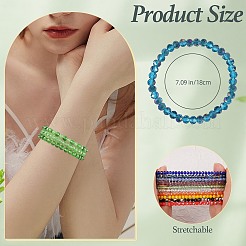 20Pcs Glass Beads Bracelets&nbsp;BJEW-SW001599-01