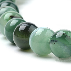 Natural Striped Agate/Banded Agate Beads Strands&nbsp;G-S259-04E-10mm
