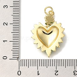 Rack Plating Brass Enamel Pendants&nbsp;KK-I720-27G-04