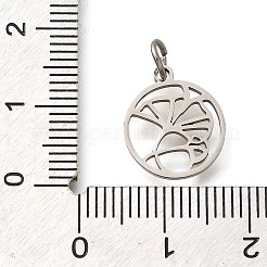 304 Stainless Steel Charms&nbsp;STAS-Z119-17P