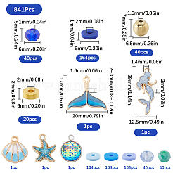Ocean Theme DIY Beads & Pendants Jewelry Making Finding Kit&nbsp;DIY-SC0025-36