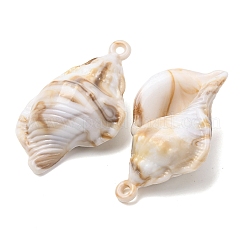 Imitation Shell Acrylic Pendants&nbsp;SACR-K005-07C