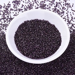 MIYUKIデリカビーズ  シリンダー  日本製シードビーズ  11/0  （db0611)染め銀裏地ワイン  1.3x1.6mm  穴：0.8mm  約2000PCS /ボトル  10 G /ボトル&nbsp;SEED-JP0008-DB0611