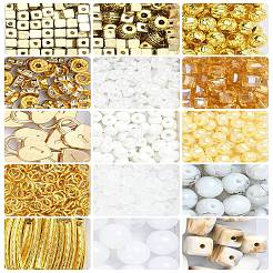 DIY Bohemian Stacked Beads Bracelet Making Findings Kits&nbsp;DIY-YW0011-38
