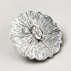 合金シャンクボタン  樹脂と  菱形  1穴  ディープスカイブルー  29x29x13mm  穴：6mm&nbsp;FIND-WH20026-82AS-04