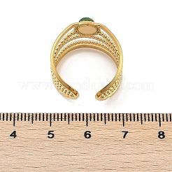 304 Stainless Steel Multi-layer Open Cuff Rings&nbsp;RJEW-Z078-02G