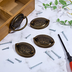 4Pcs Zinc Alloy Drawer Handles&nbsp;FIND-PH0060-25