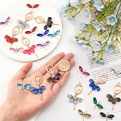 40Pcs 20 Styles Alloy Resin Big Pendants&nbsp;FIND-CA0006-81