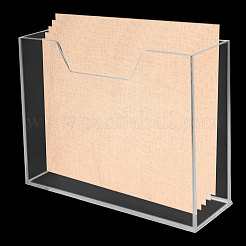 透明アクリルナプキンホルダー  長方形  透明  180x57x130mm&nbsp;ODIS-WH0099-82A