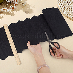 3Yards Cotton Embroidery Flower Pattern Ribbon&nbsp;OCOR-MA0001-83A
