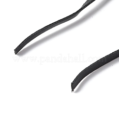 模造革オートバイハンドルバーカバー  ロープ付き  オートバイの装飾  ブラック  115x110mm&nbsp;PW-WG48667-03