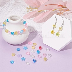 630Pcs 15 Style Eco-Friendly Transparent Acrylic Beads&nbsp;TACR-YW0001-35