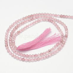 Natural Strawberry Quartz Bead Strands&nbsp;G-G936-2mm-02