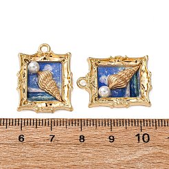 Printed Alloy Pendants&nbsp;ENAM-B028-13KCG