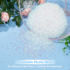 Detachable Plastic Beads&nbsp;DIY-WH0430-683A-01